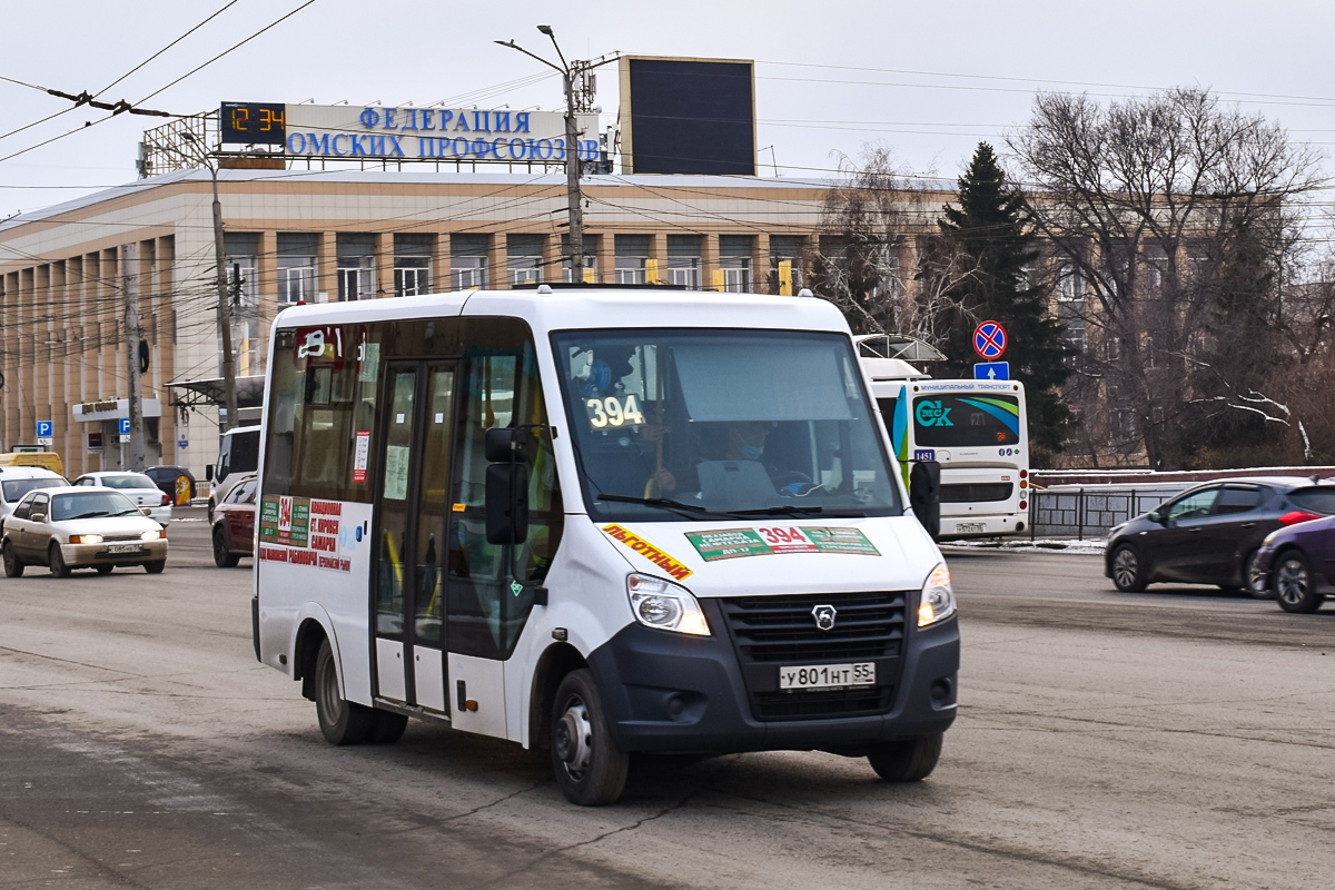 Омская область, Луидор-2250DS (ГАЗ Next) № У 801 НТ 55