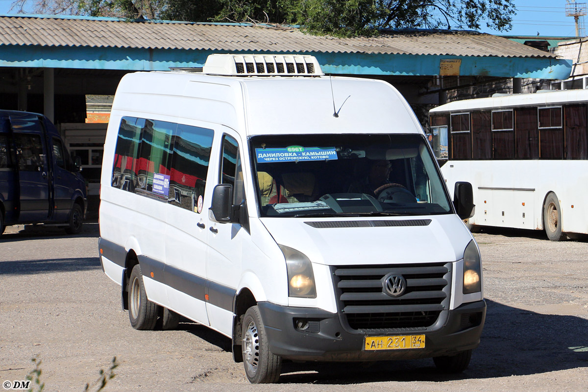 Волгоградская область, Volkswagen Crafter № АН 231 34 — Фото — Автобусный  транспорт