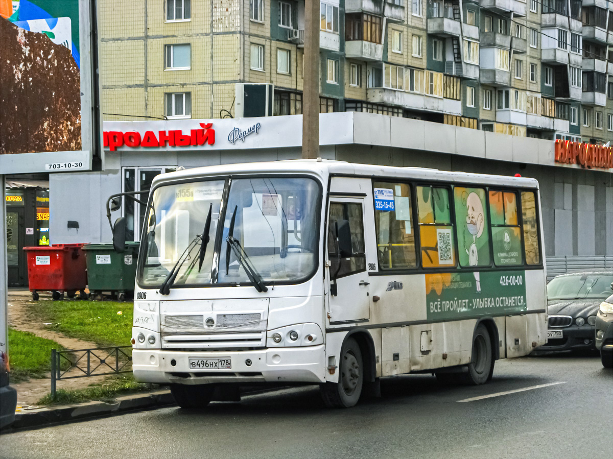 Sanktpēterburga, PAZ-320402-05 № 8906