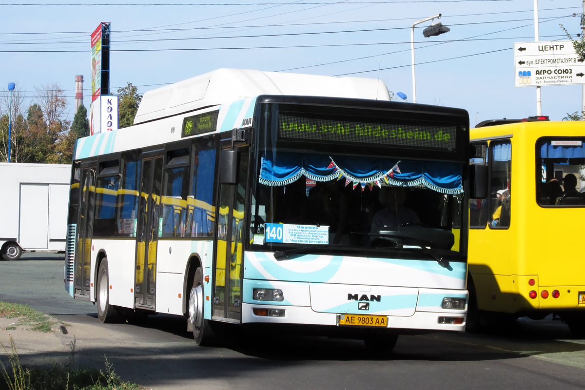 Днепропетровская область, MAN A21 NL313 CNG № AE 9803 AA