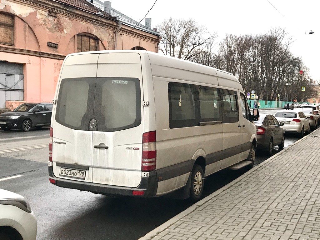 Санкт-Петербург, Луидор-22360C (MB Sprinter) № В 023 МО 178