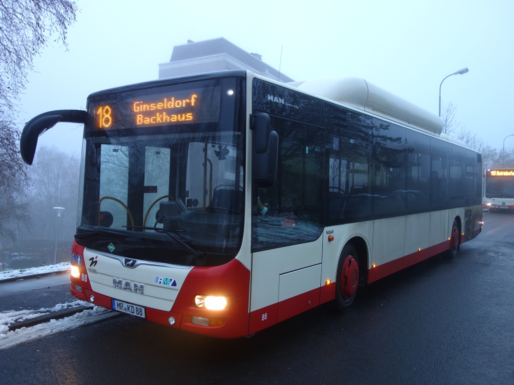 Гессен, MAN A21 Lion's City NL313 CNG № 88