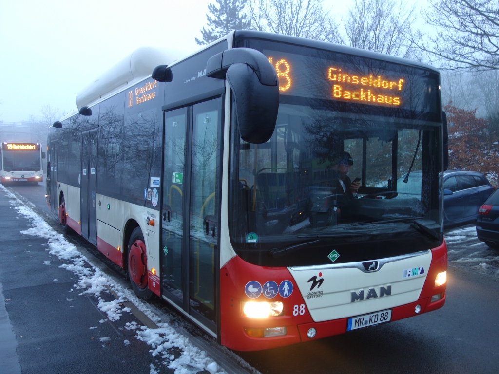 Гессен, MAN A21 Lion's City NL313 CNG № 88