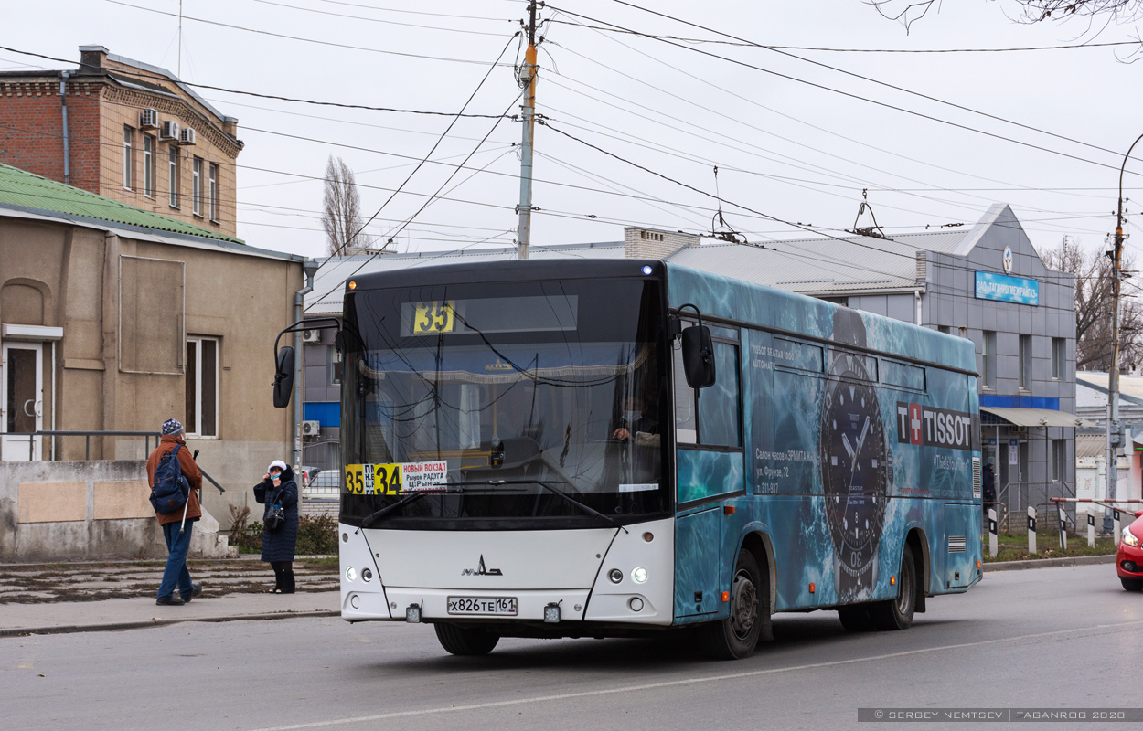 Ростовская область, МАЗ-206.063 № Х 826 ТЕ 161