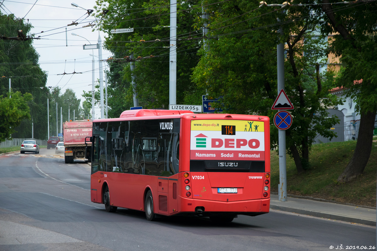 Литва, Anadolu Isuzu Citibus (Yeni) № V7034