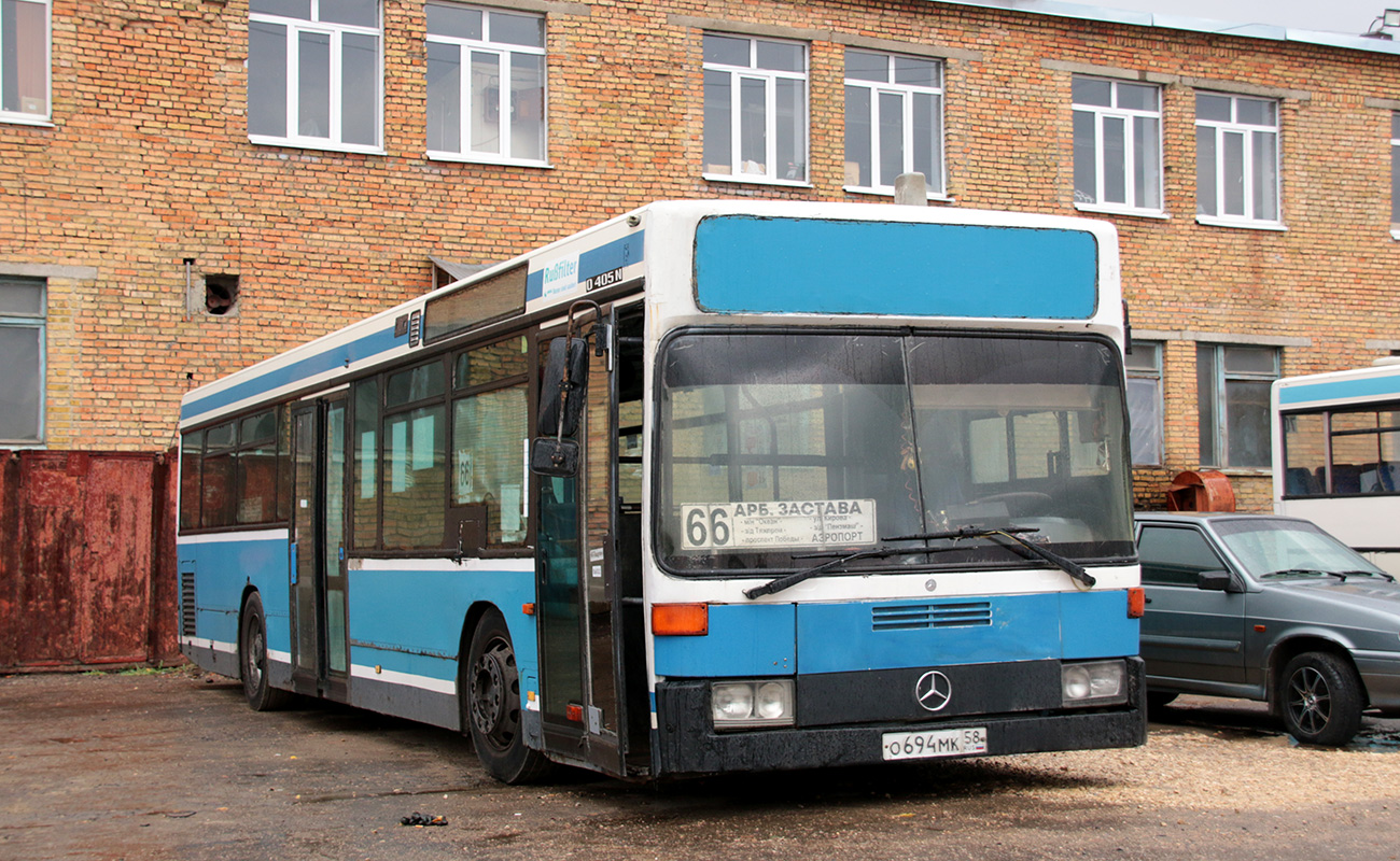 Пензенская область, Mercedes-Benz O405N2 № О 694 МК 58