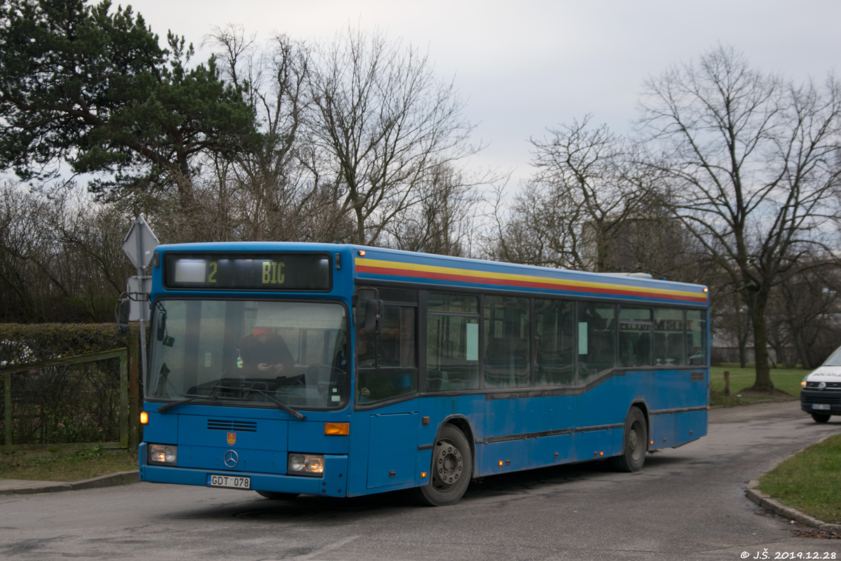 Литва, Mercedes-Benz O405N2 (France) № GDT 078