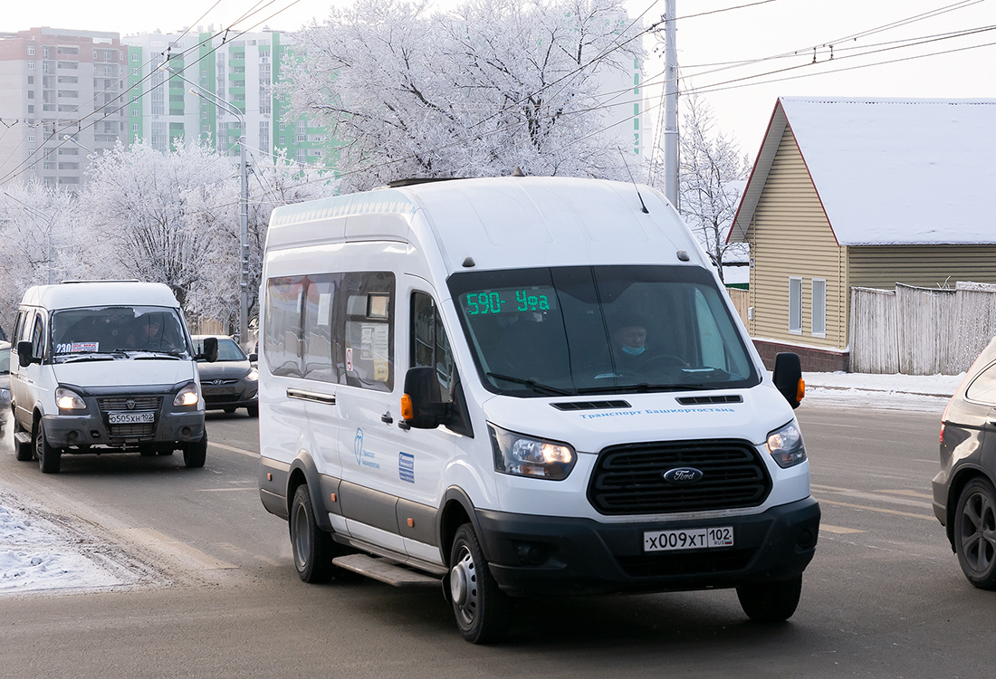 Башкортостан, Ford Transit FBD [RUS] (X2F.ESG.) № Х 009 ХТ 102