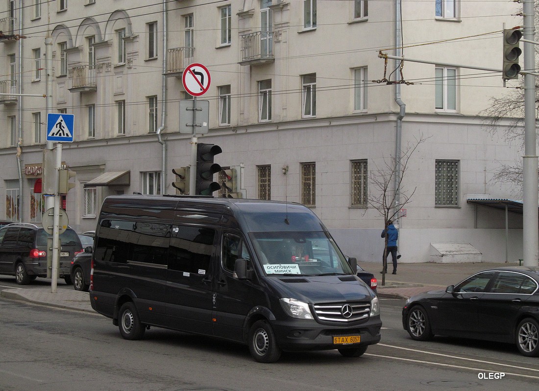 Могилёвская область, Mercedes-Benz Sprinter № 6 ТАХ 6057 — Фото —  Автобусный транспорт