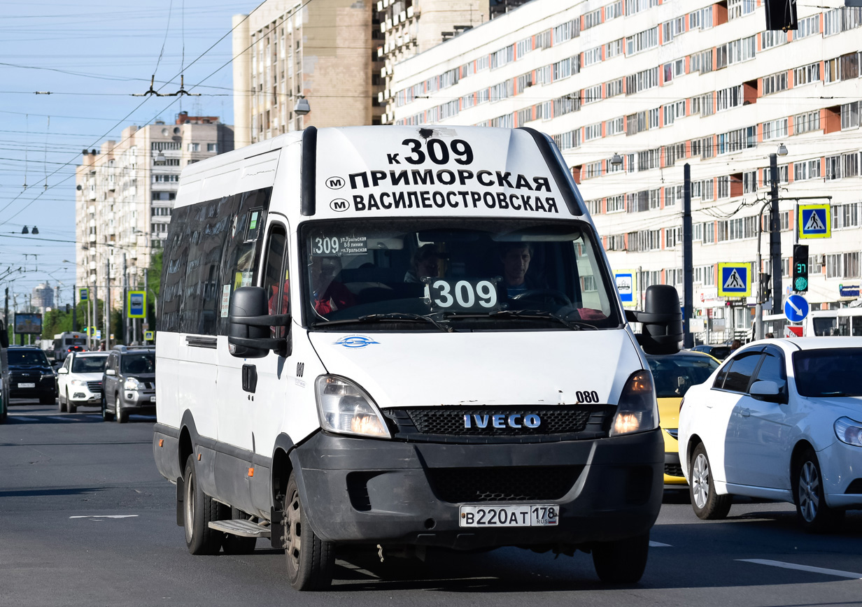 Санкт-Петербург, Нижегородец-2227UT (IVECO Daily) № 080