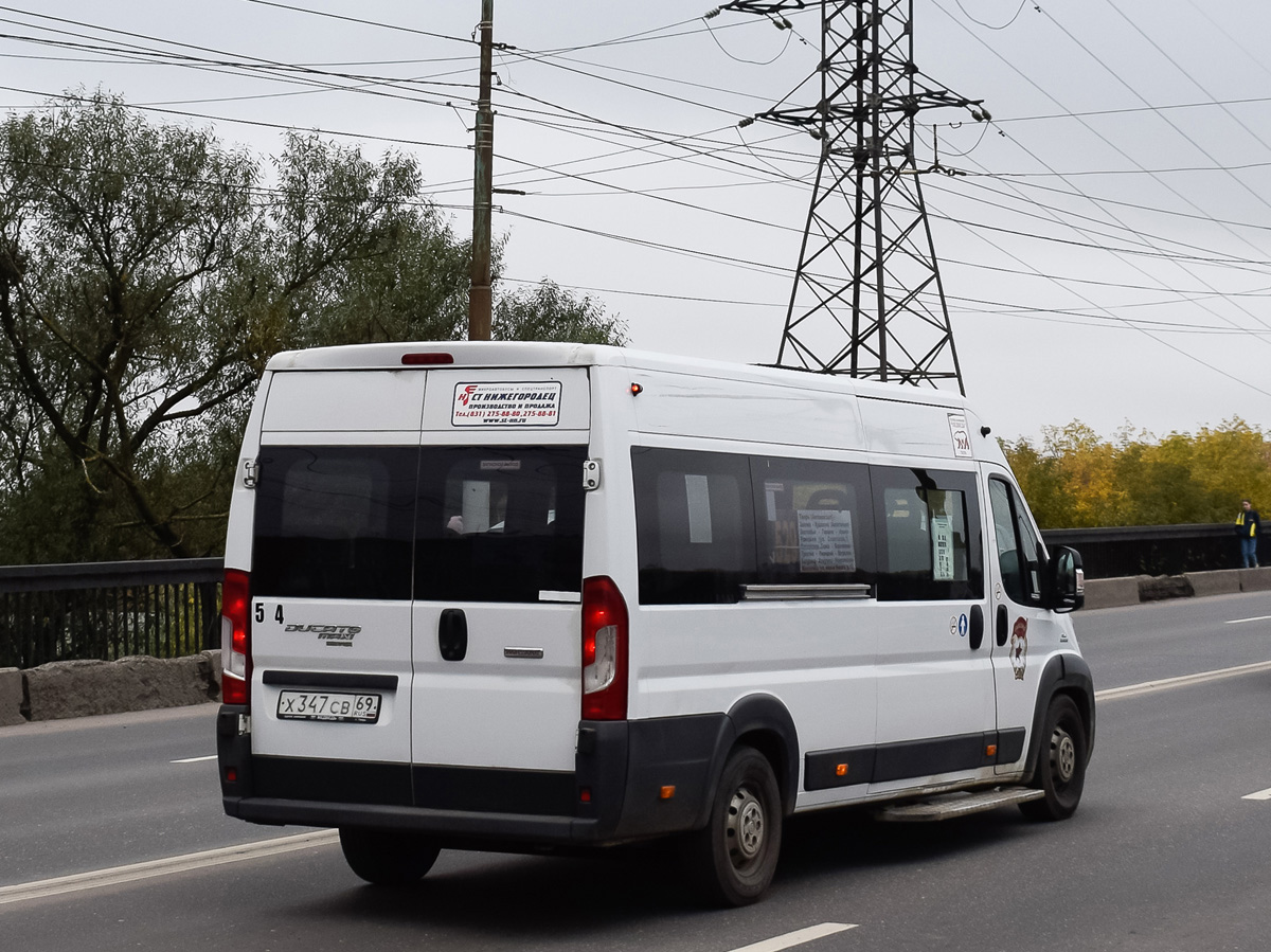 Тверская область, Нижегородец-FST613 (FIAT Ducato) № Х 347 СВ 69