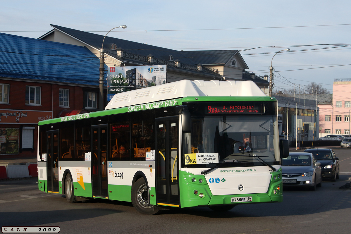 Воронежская область, ЛиАЗ-5292.67 (CNG) № К 768 ЕЕ 136