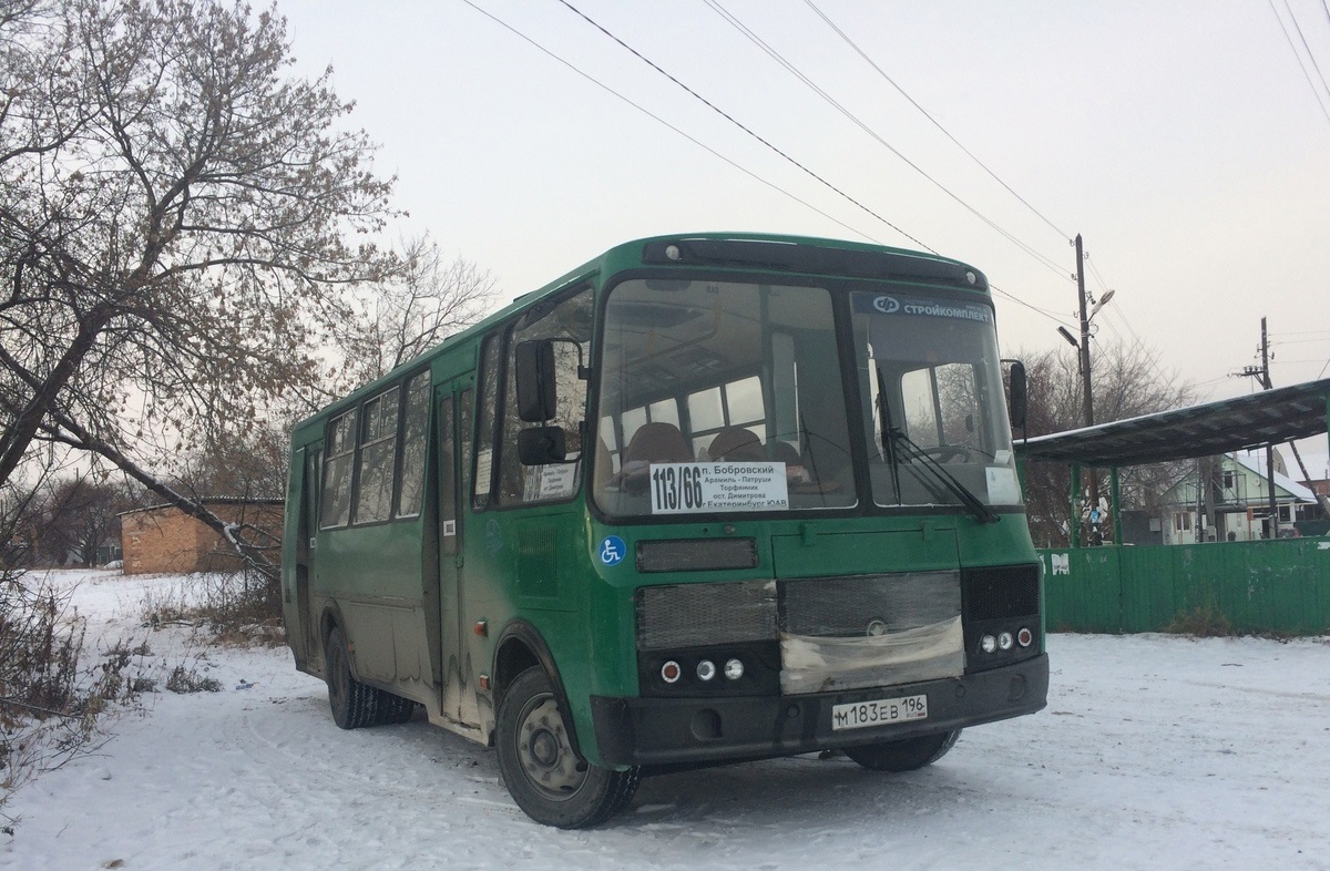 Sverdlovsk region, VSA30331 (PAZ-4234) Nr. М 183 ЕВ 196