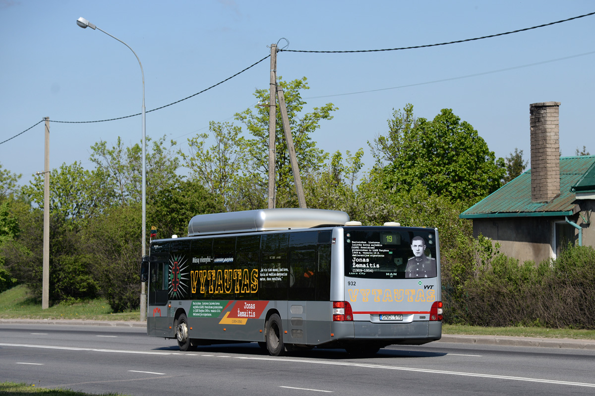 Литва, MAN A21 Lion's City NL273 CNG № 932