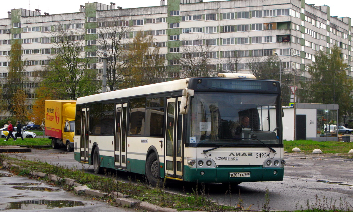 Санкт-Петербург, ЛиАЗ-5292.60 № 2493