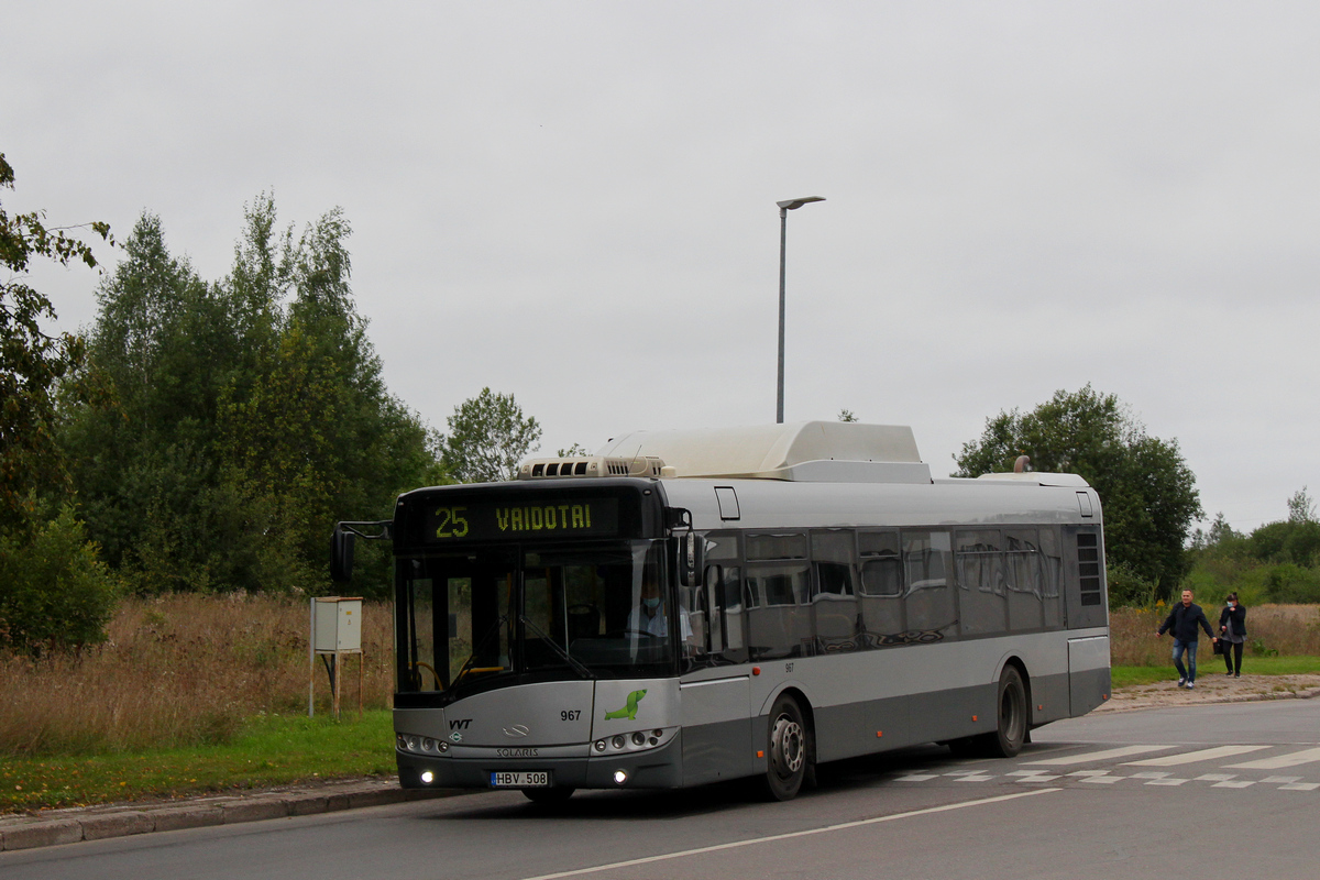 Литва, Solaris Urbino III 12 CNG № 967