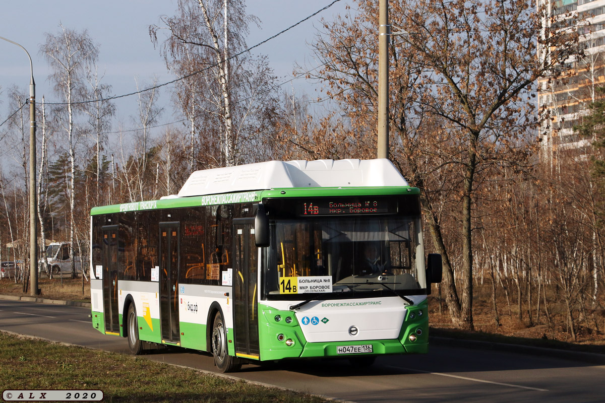 Воронежская область, ЛиАЗ-5292.67 (CNG) № Н 047 ЕЕ 136