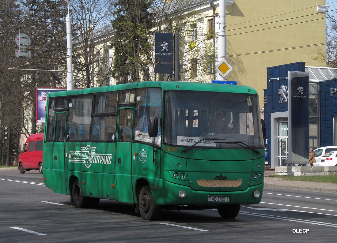 Гродненская область, МАЗ-256.170 № 010045