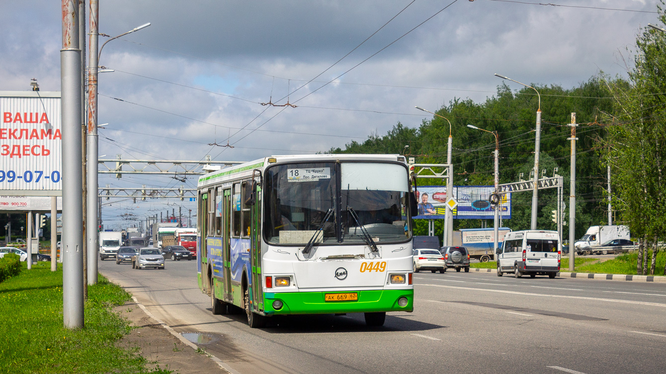 Рязанская область, ЛиАЗ-5256.26 № 0449