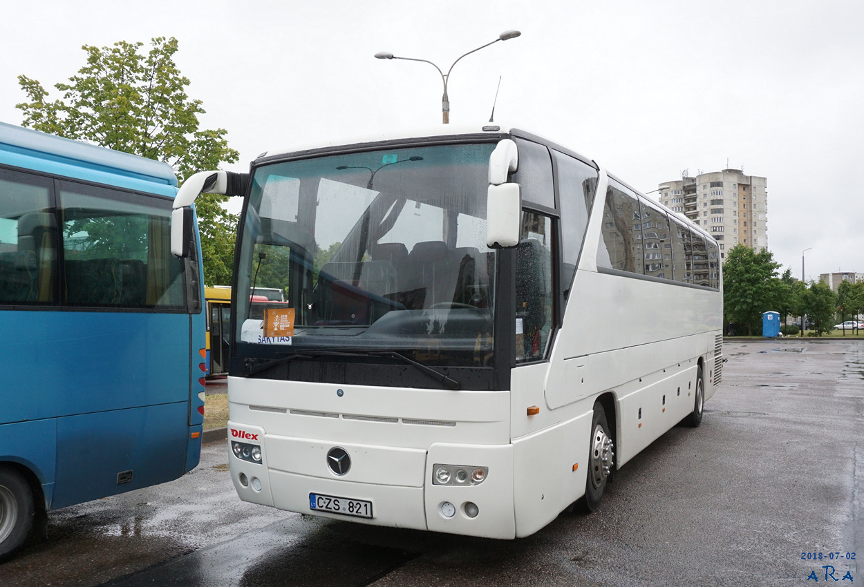 Литва, Mercedes-Benz O350-15RHD Tourismo № CZS 821; Литва — Праздник песни 2018