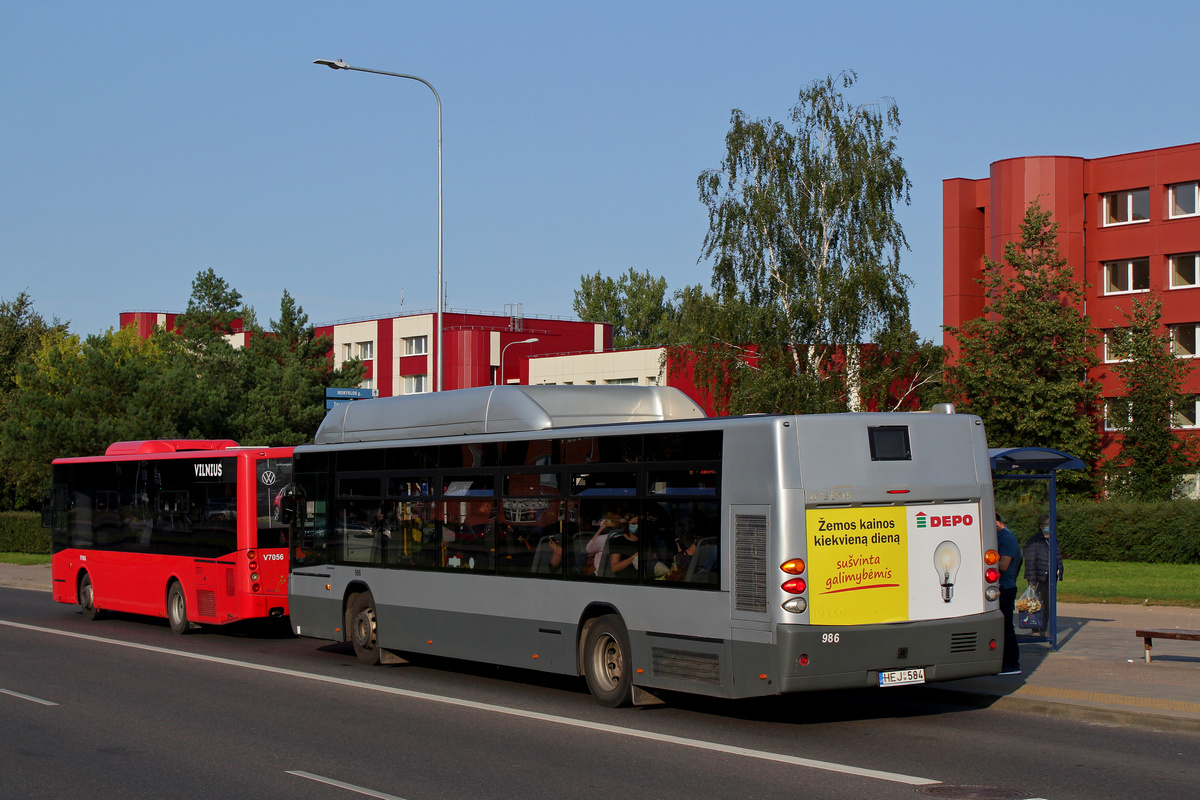 Литва, Castrosua CS.40 City Versus GNC 12 № 986