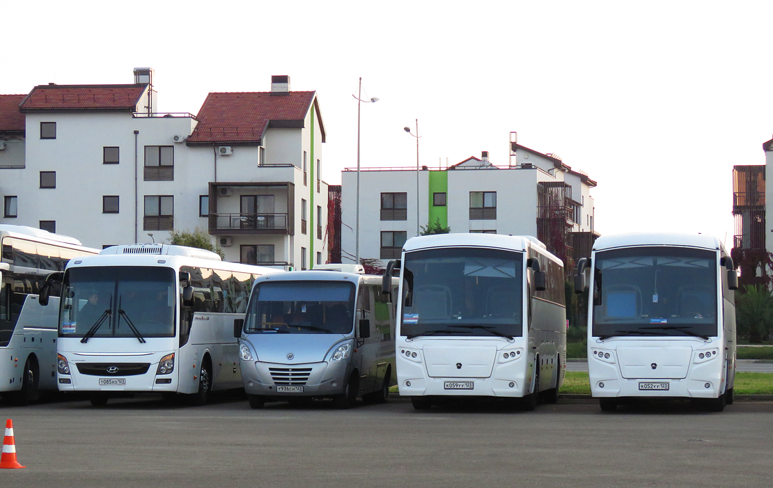 Krasnodar region, LiAZ-5290 (529000) # К 059 УУ 123; Krasnodar region, LiAZ-5290 (529000) # К 052 УУ 123