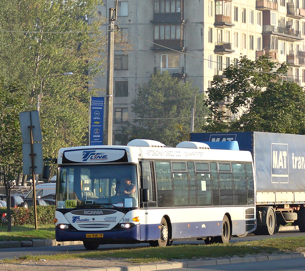 Санкт-Петербург, Scania OmniLink I (Скания-Питер) № 108