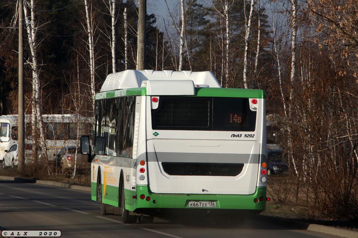 Воронежская область, ЛиАЗ-5292.67 (CNG) № К 667 ЕЕ 136