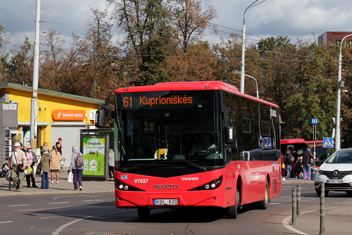 Литва, Anadolu Isuzu Citibus (Yeni) № V7027