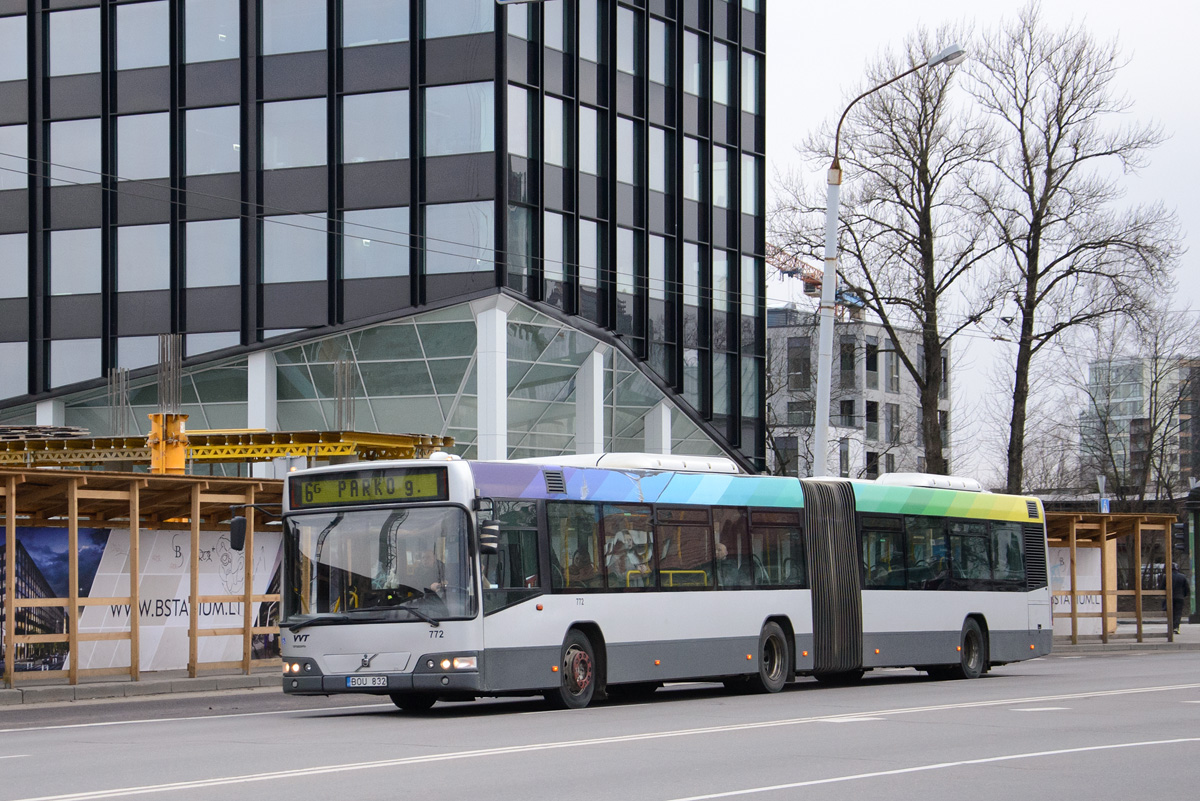 Литва, Volvo 7700A № 772