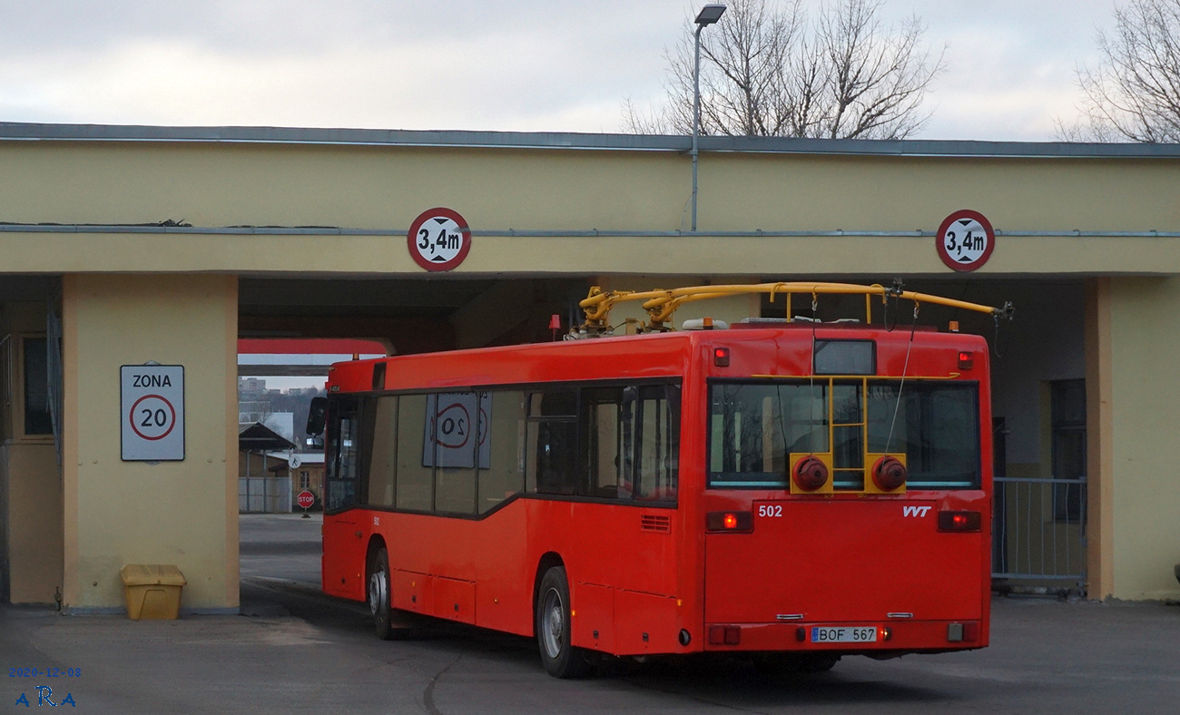 Літва, Mercedes-Benz O405N2 № 502