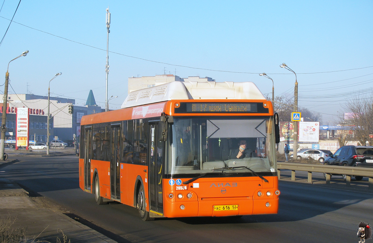 Нижегородская область, ЛиАЗ-5292.67 (CNG) № 20538