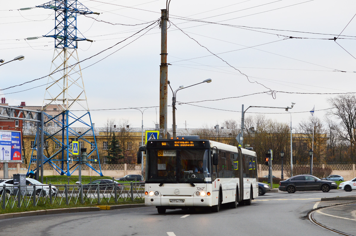 Санкт-Петербург, ЛиАЗ-6213.20 № 7262