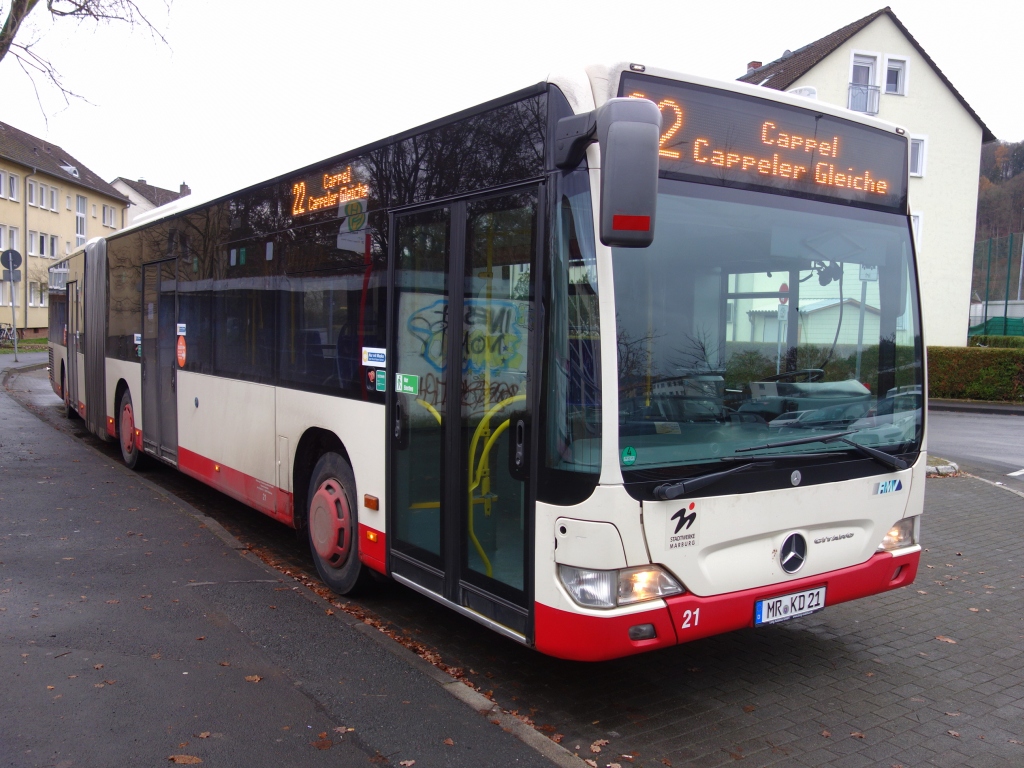 Гессен, Mercedes-Benz O530G Citaro facelift G № 21