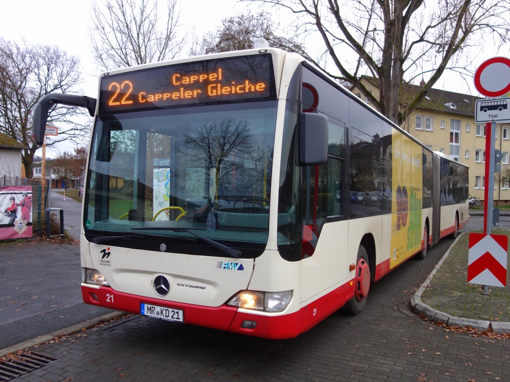 Гессен, Mercedes-Benz O530G Citaro facelift G № 21