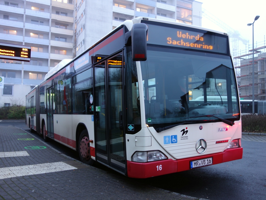 Гессен, Mercedes-Benz O530G Citaro G CNG № 16