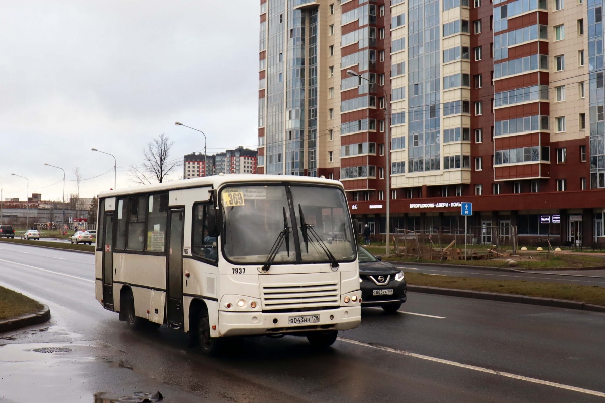 Санкт-Петербург, ПАЗ-320402-05 № 7937