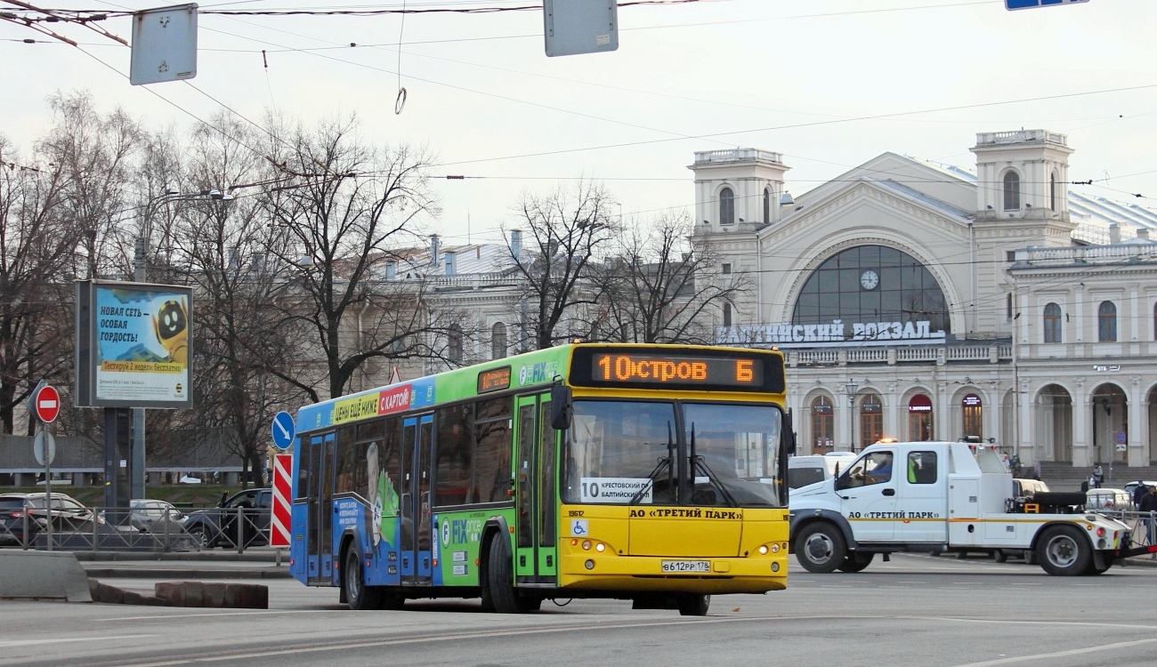 Санкт-Петербург, МАЗ-103.485 № В 612 РР 178