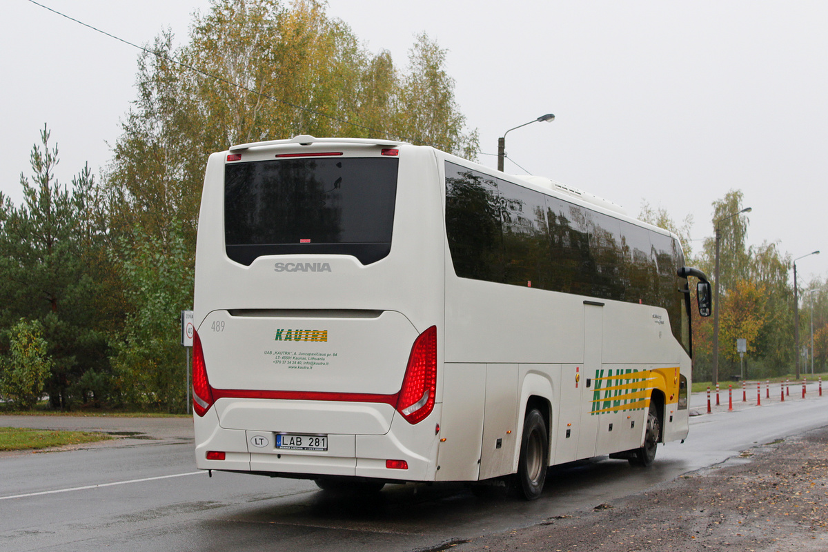 Литва, Scania Touring HD № 489