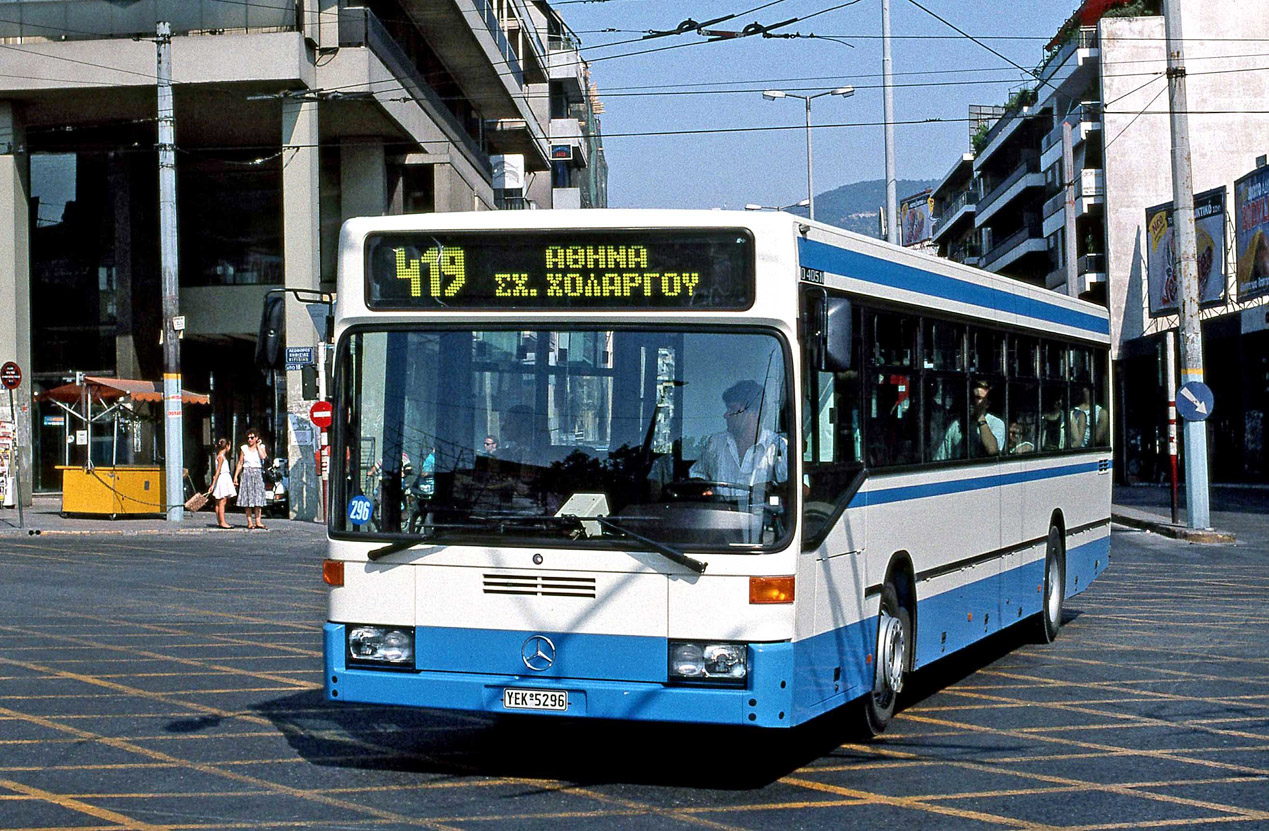 Греция, Mercedes-Benz O405N № 296; Греция — Старые фотографии (до 2000)