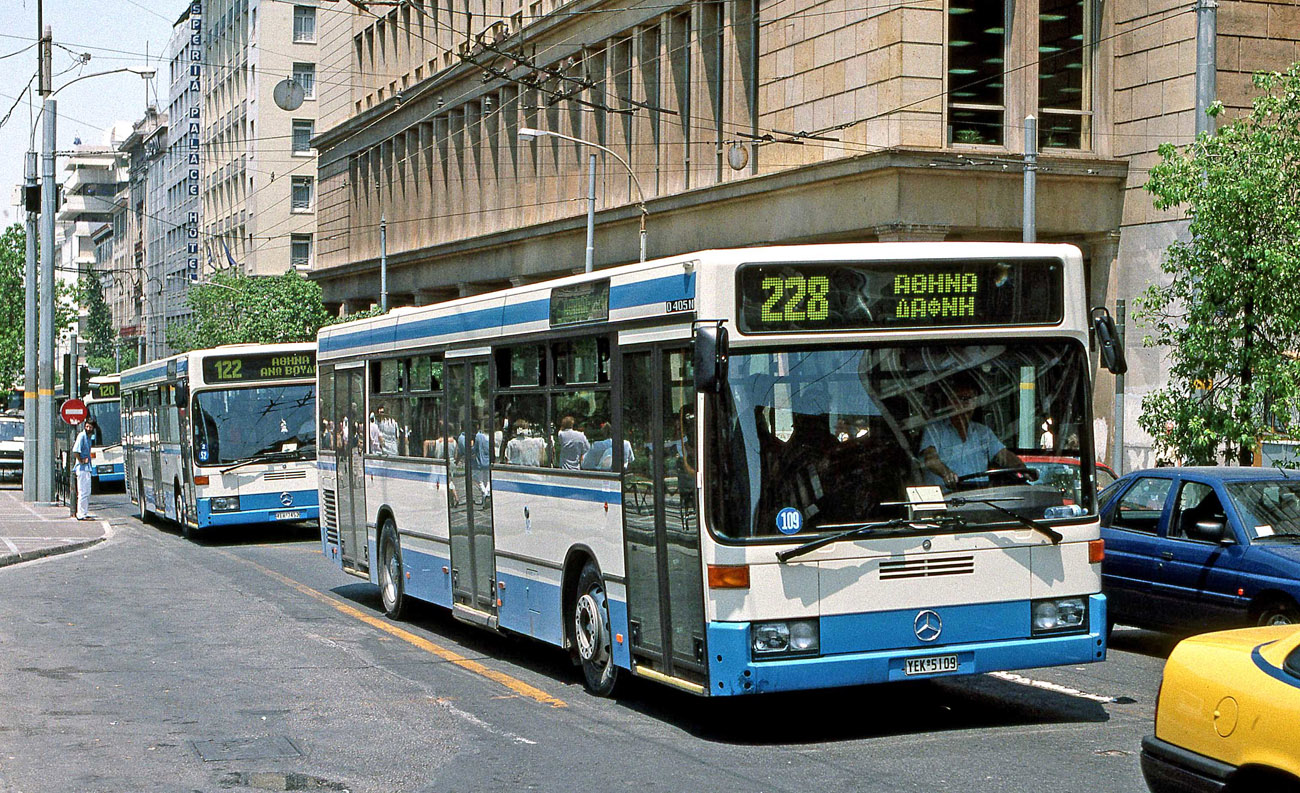 Греция, Mercedes-Benz O405N № 109; Греция — Παλιές φωτογραφίες (πριν 2000)