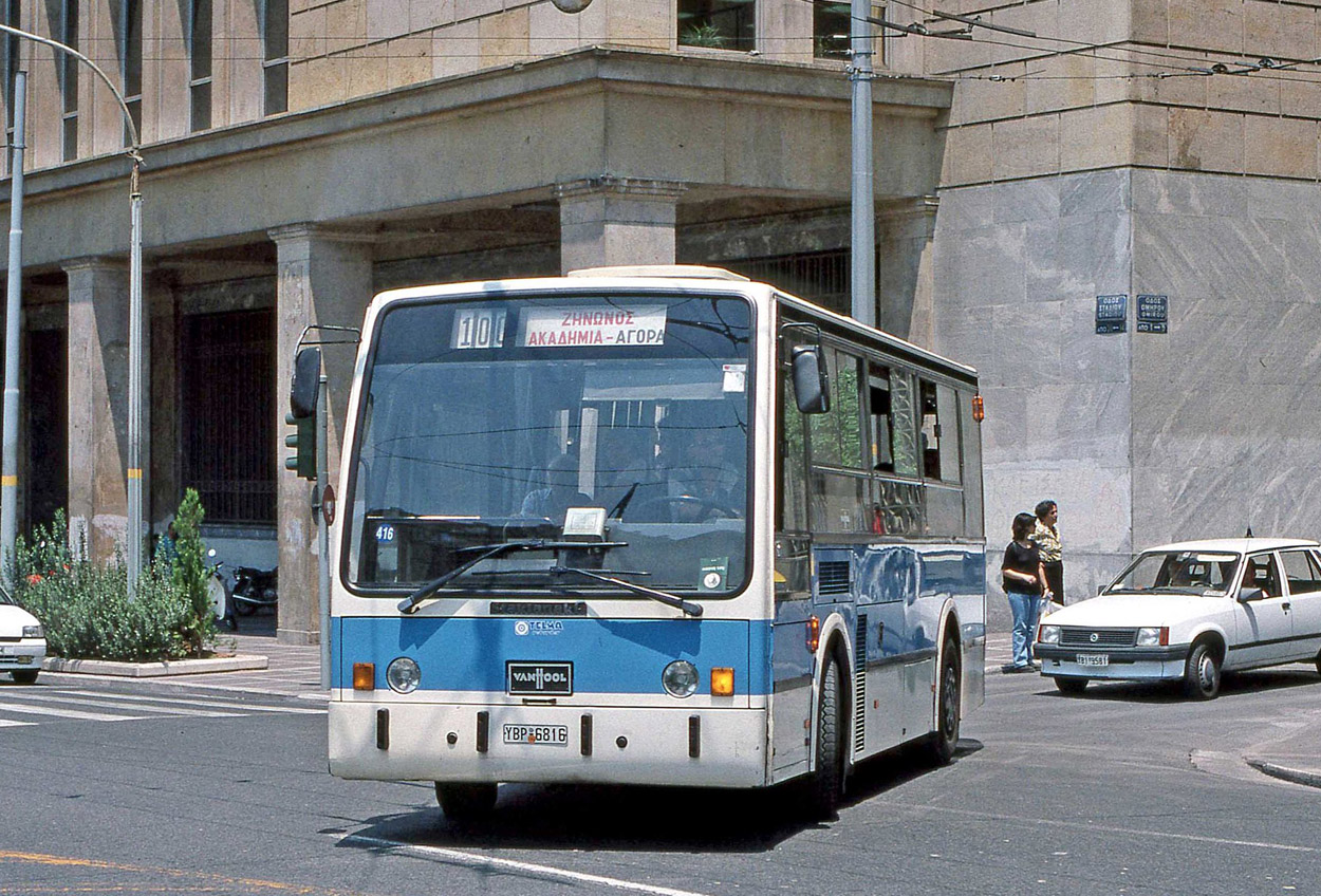 Греция, Van Hool A507 № 416; Греция — Старые фотографии (до 2000)