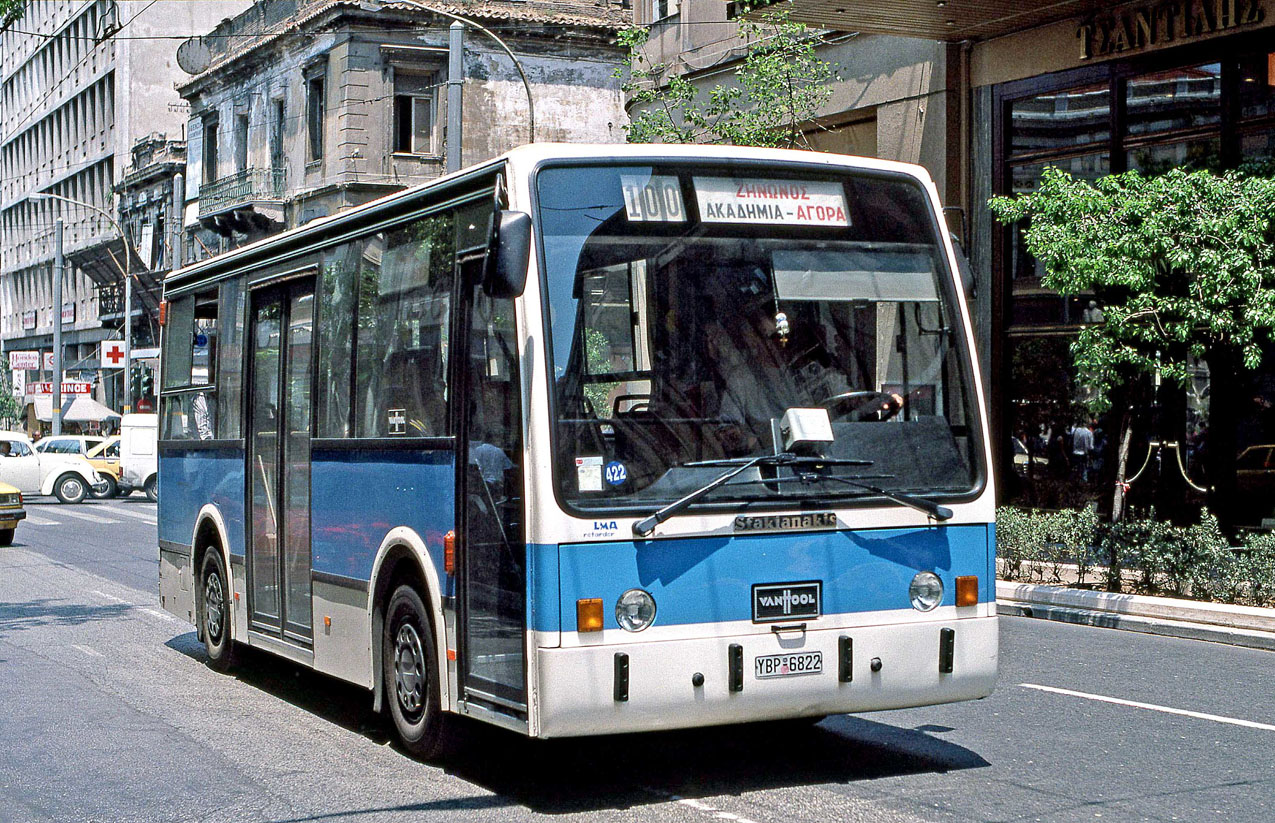 Греция, Van Hool A507 № 422; Греция — Старые фотографии (до 2000)