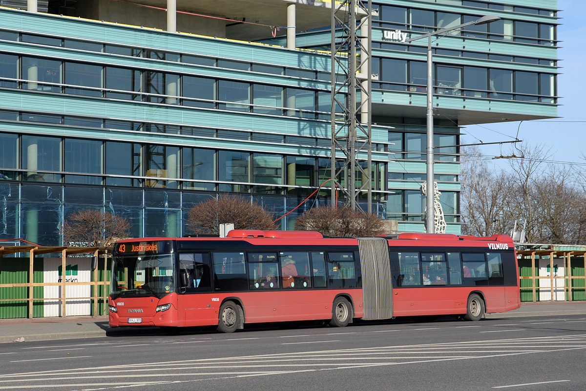 Литва, Scania Citywide LFA № V8035