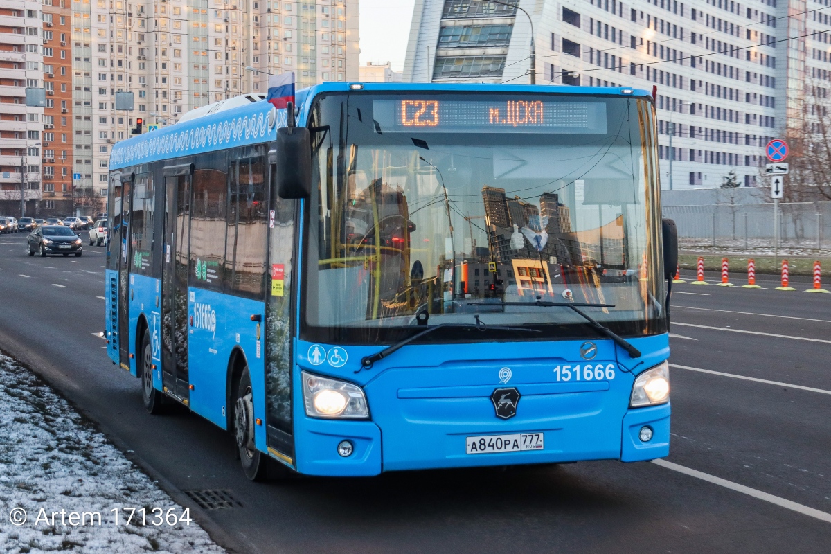 Moscow, LiAZ-4292.60 (1-2-1) # 151666