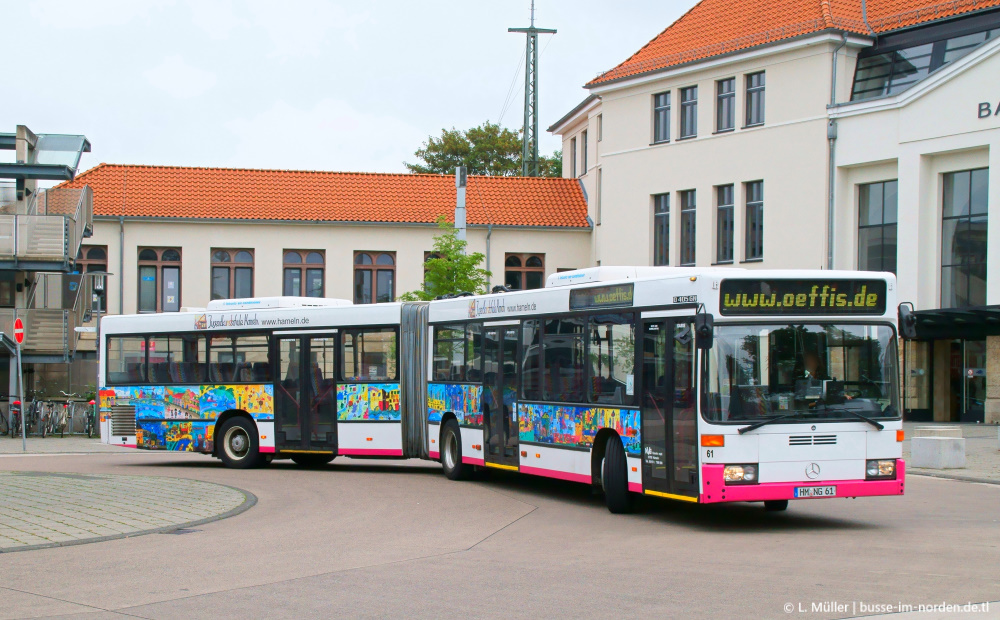 Нижняя Саксония, Mercedes-Benz O405GN2 № 61