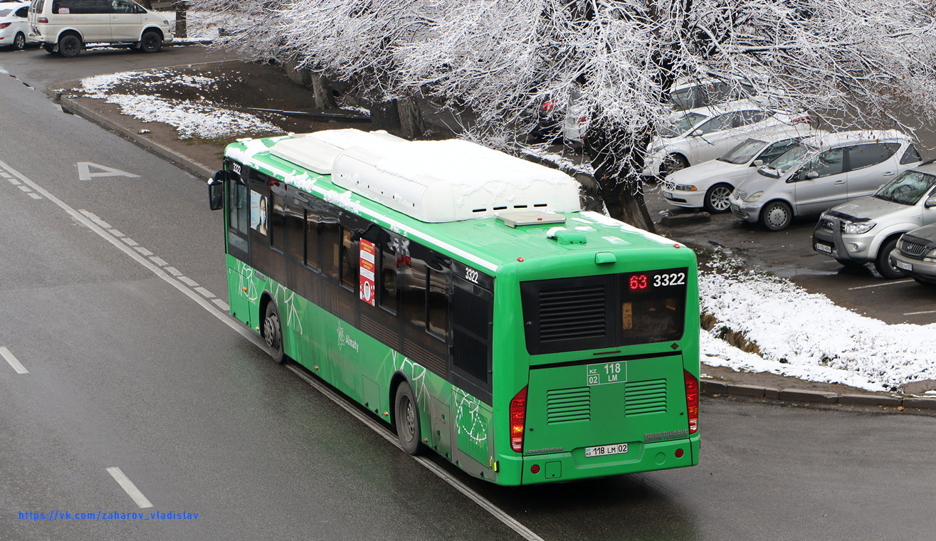 Алматы, Zhong Tong LCK6125HGAN № 3322