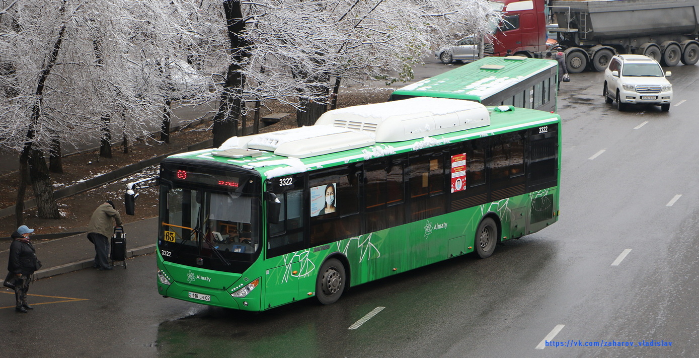 Алматы, Zhong Tong LCK6125HGAN № 3322