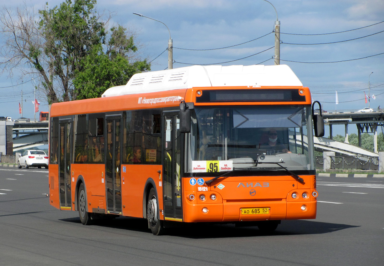 Nizhegorodskaya region, LiAZ-5292.67 (CNG) Nr. 15121