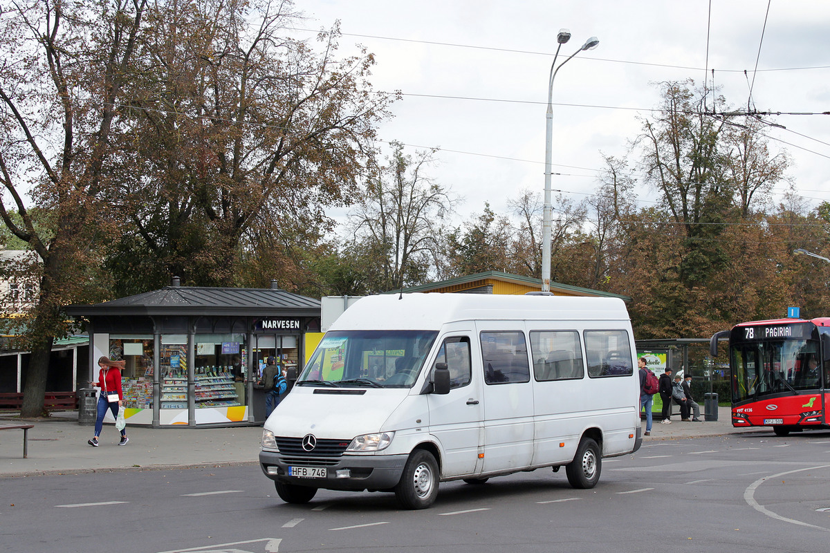 Литва, Mercedes-Benz Sprinter W903 308CDI № HFB 746